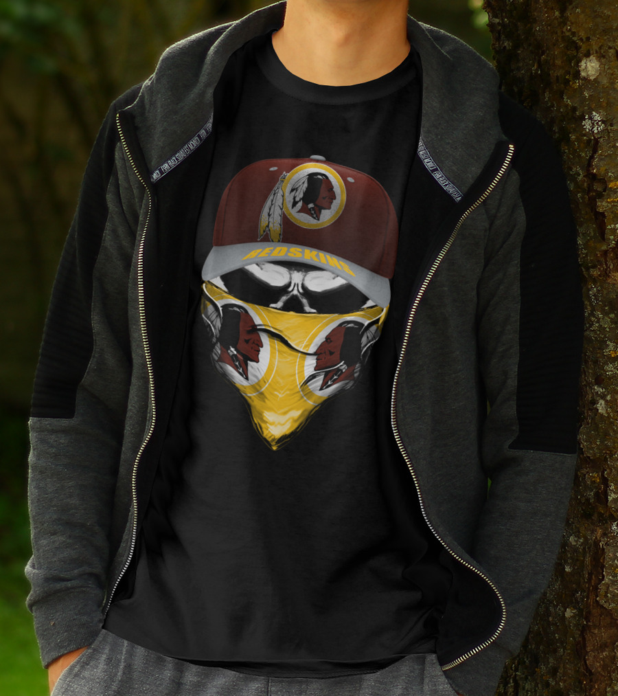Redskins Washington Logo Feather Tribal T-Shirt