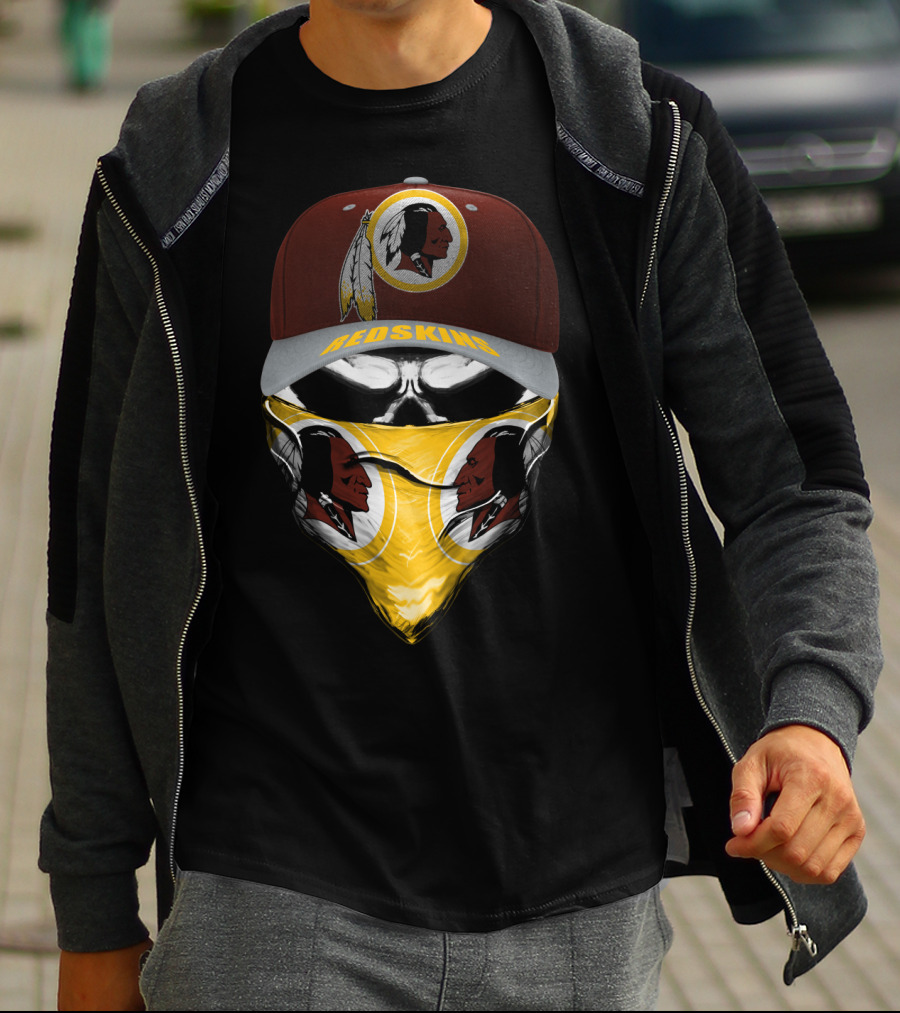 Redskins Washington Logo Feather Tribal T-Shirt