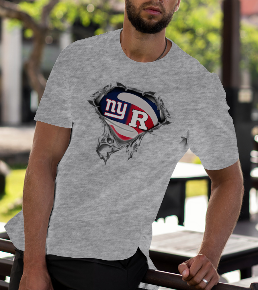New York Giants Scarlet Knights Crossover T-Shirt