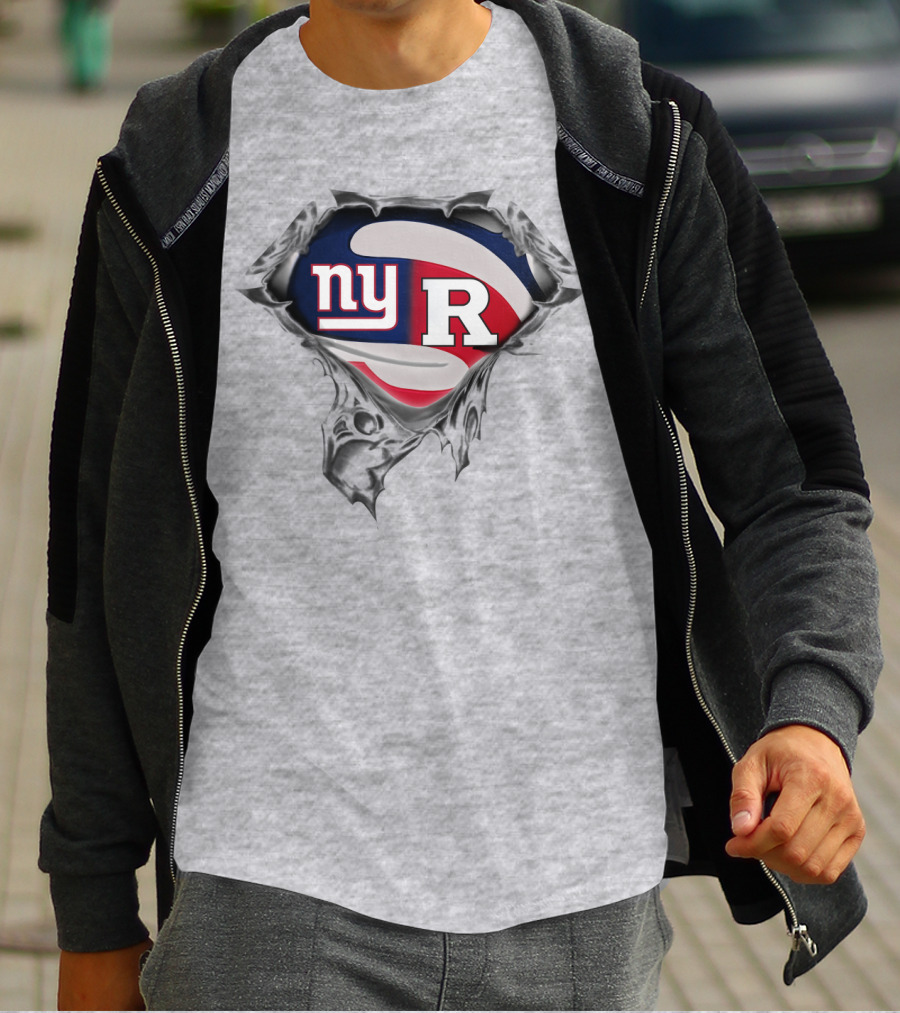 New York Giants Scarlet Knights Crossover T-Shirt