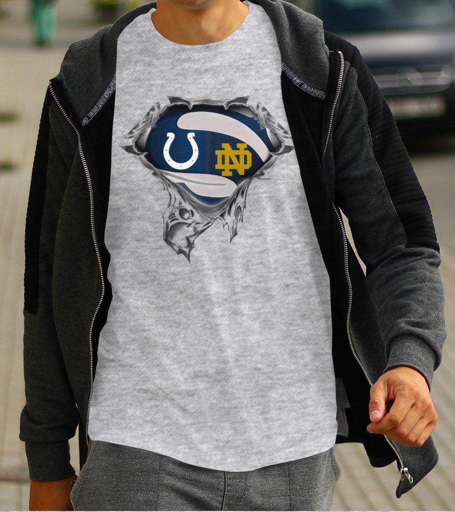 Colts Notre Dame Football Fusion T-Shirt