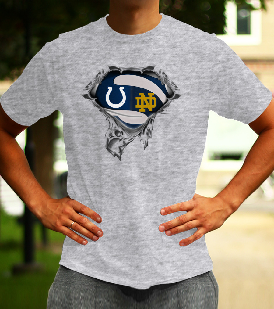 Colts Notre Dame Football Fusion T-Shirt