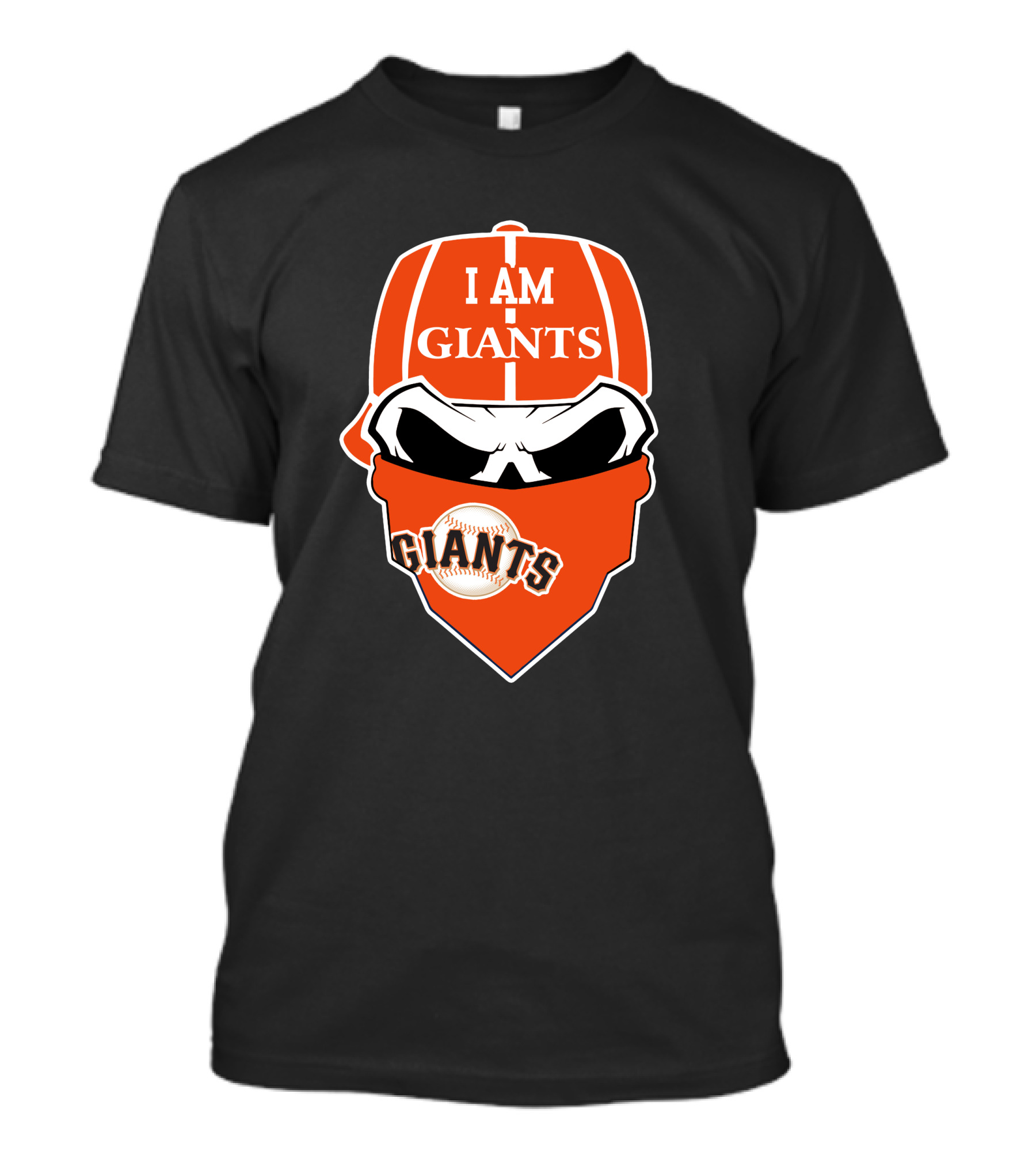 San Francisco Giants Skull I Am Giants T-Shirt