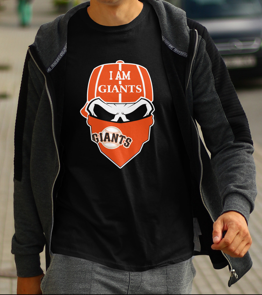 San Francisco Giants Skull I Am Giants T-Shirt