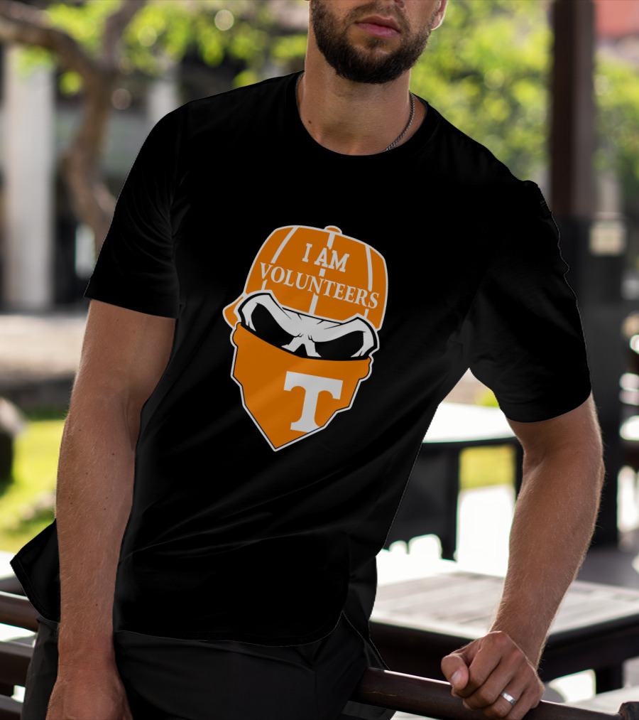 Tennessee Volunteers Skull I Am Volunteers T T-Shirt