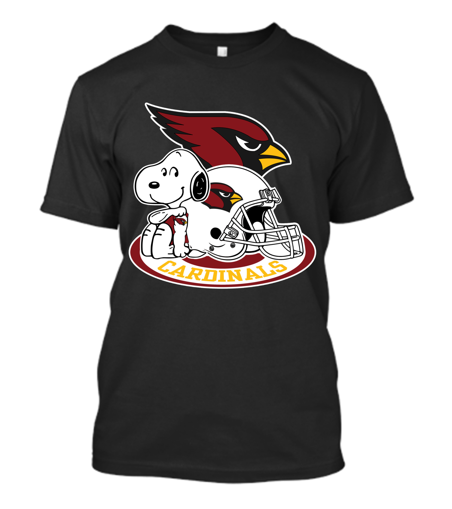 Arizona Cardinals Snoopy Football Team Helmet Icon 2 T-Shirt