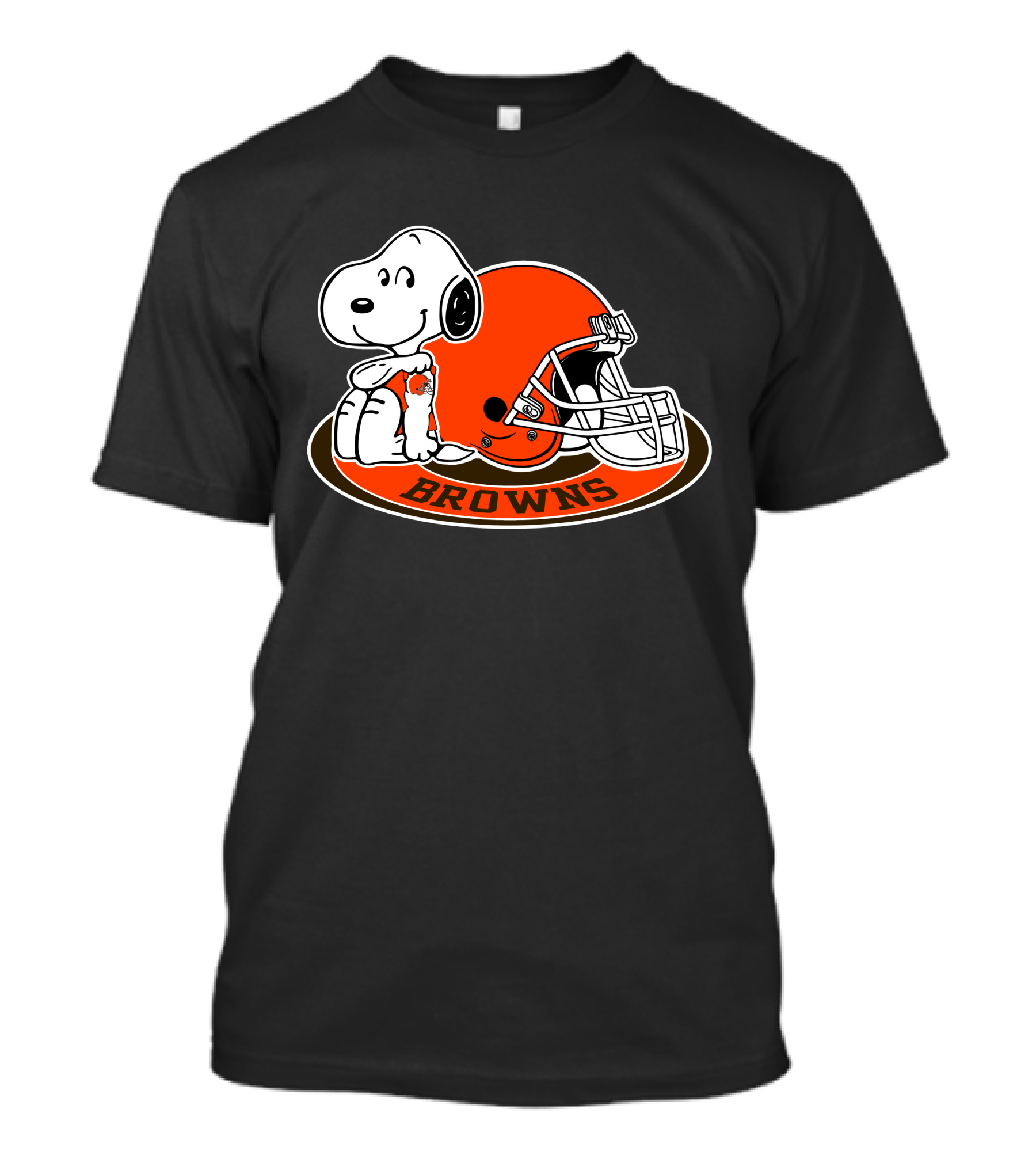 Snoopy Cleveland Browns Helmet Browns T-Shirt