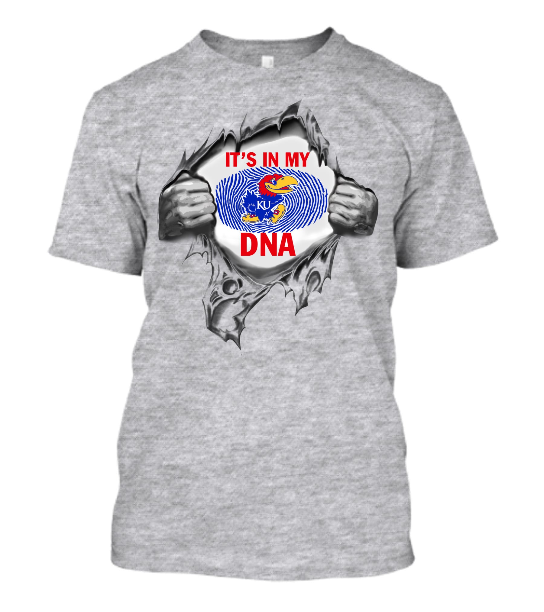 It's In My Dna Kansas Jayhawks Ku T-Shirt