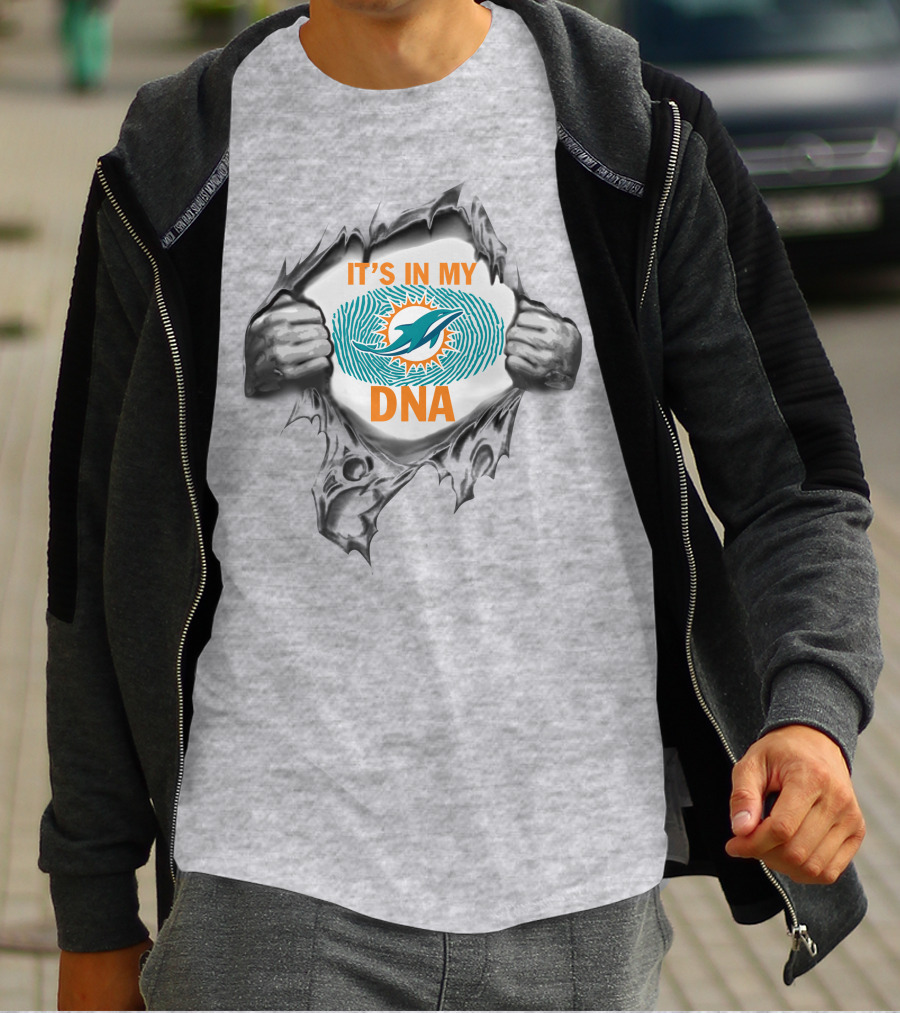 Miami Dolphins It's In My Dna T-Shirt