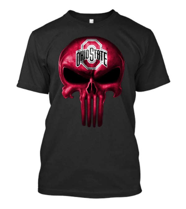Ohio State Buckeyes Skull T-Shirt