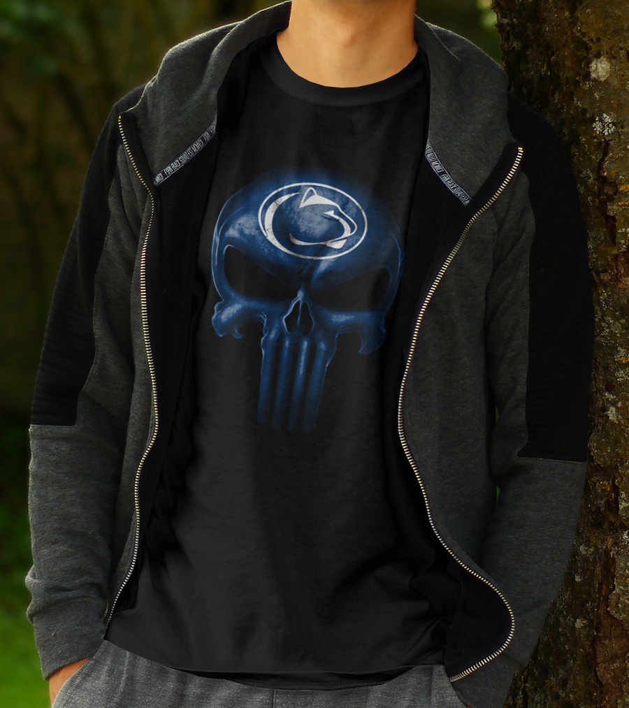 Penn State Nittany Lions Skull Emblem T-Shirt