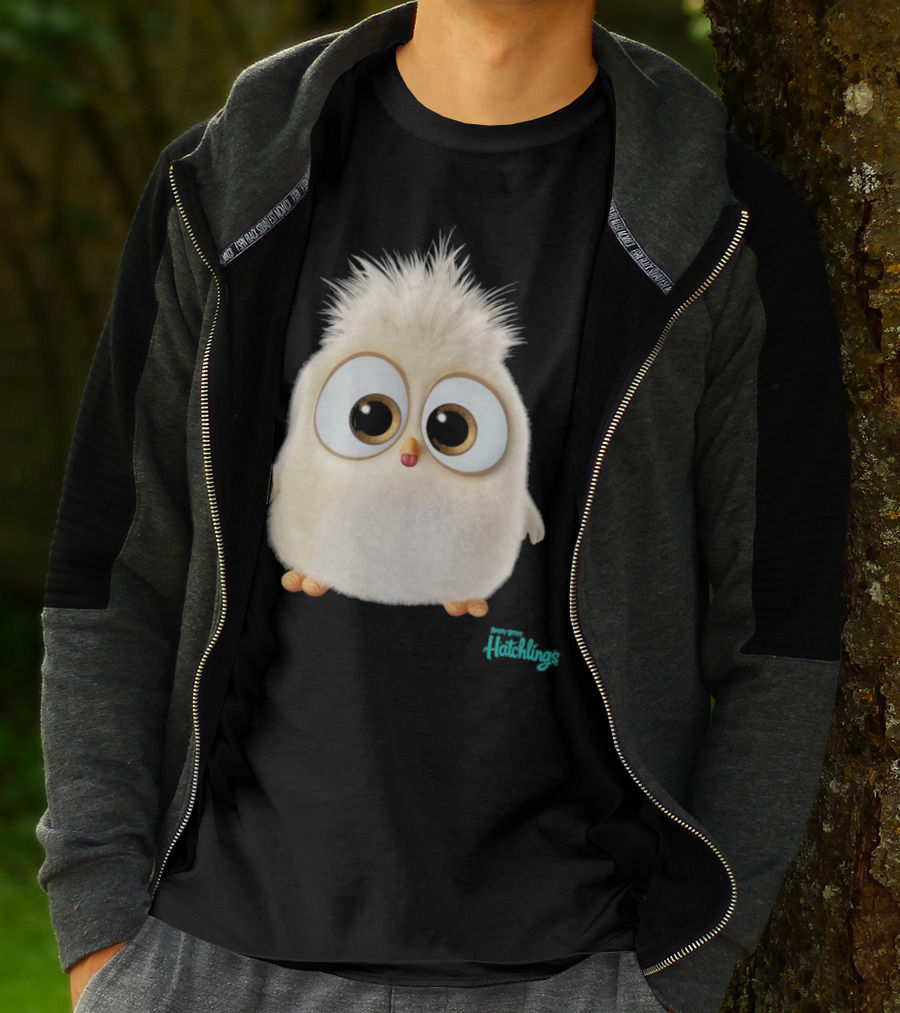 Angry Birds Hatchlings Cute Fuzzy Character T-Shirt