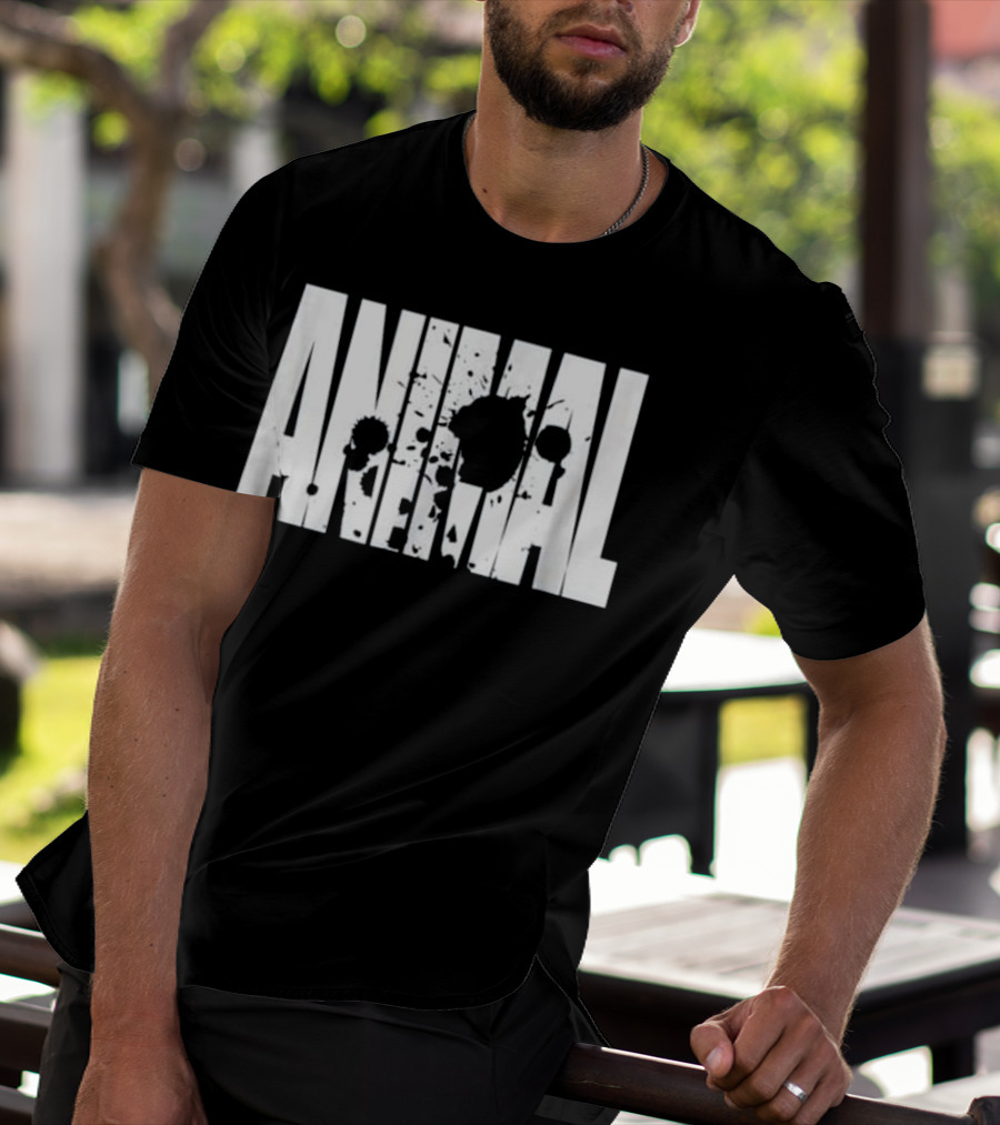 ANIMAL C965 Gym Rabbit Workout Bodyb T-Shirt