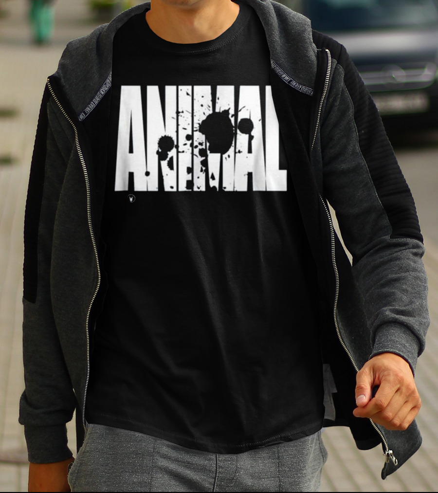 ANIMAL C965 Gym Rabbit Workout Bodyb T-Shirt