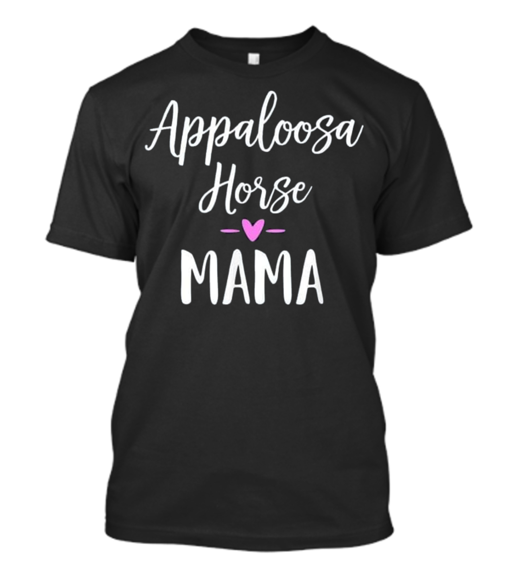 Appaloosa Horse Mama Heart Love T-Shirt
