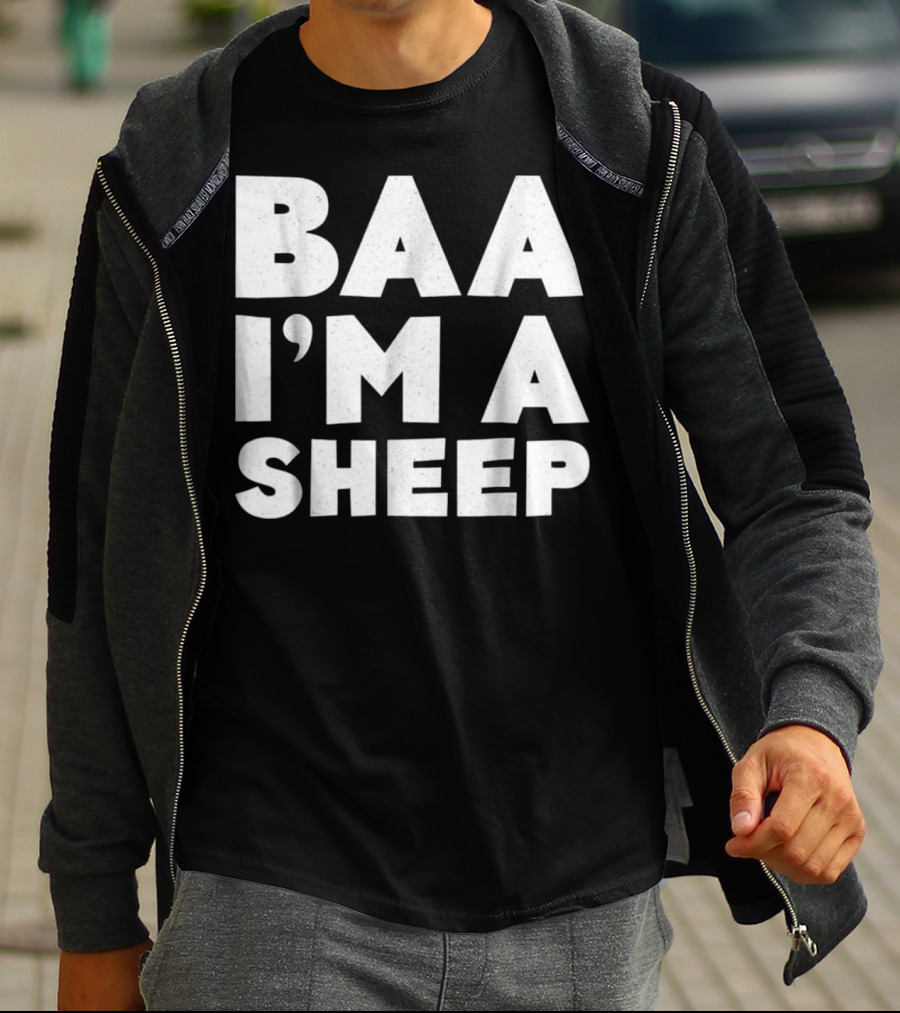 Baa I'm A Sheep Playful T-Shirt