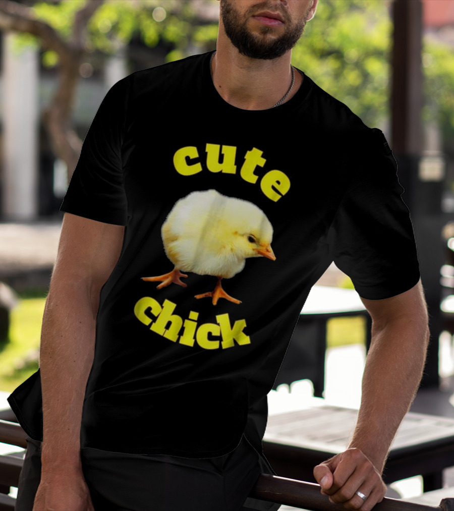 Cute Chick Fluffy Baby Chicken T-Shirt