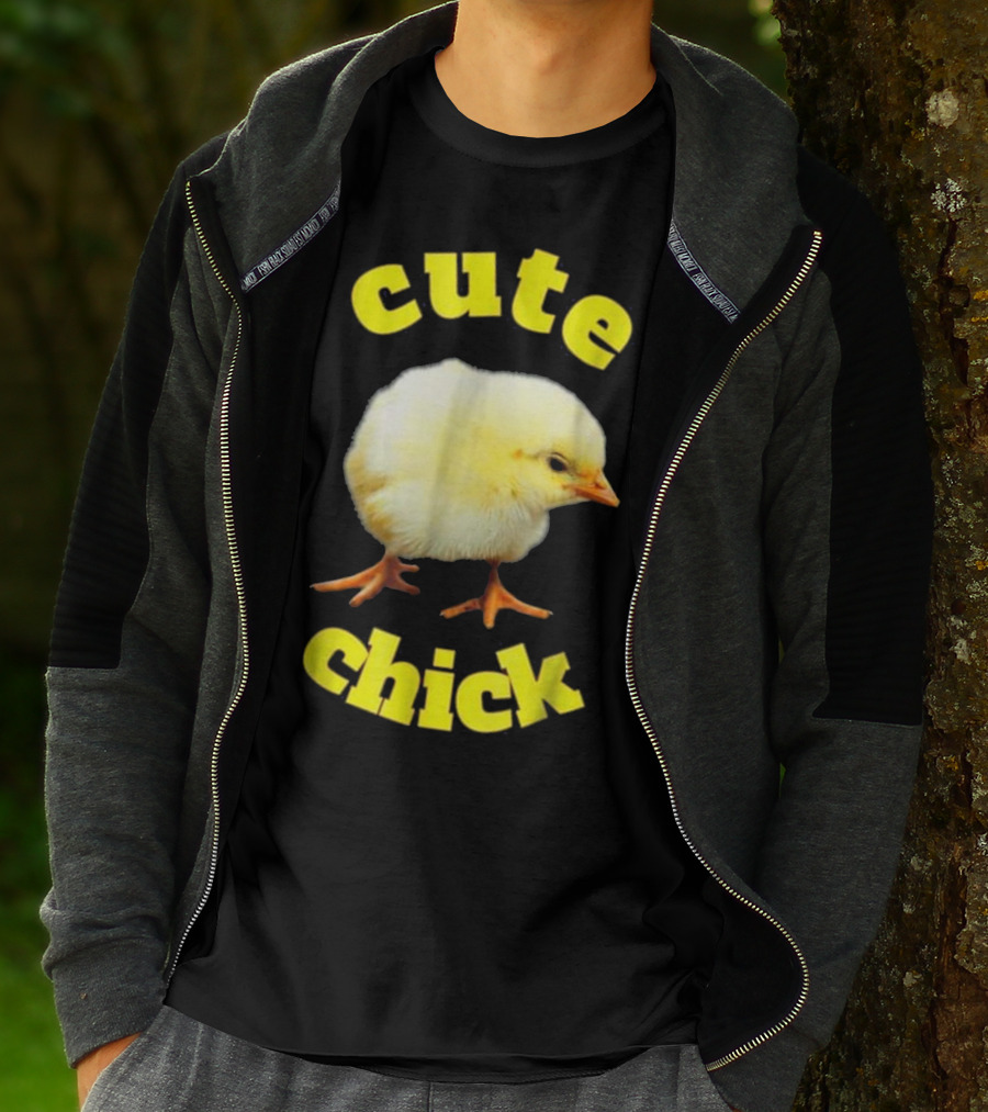Cute Chick Fluffy Baby Chicken T-Shirt