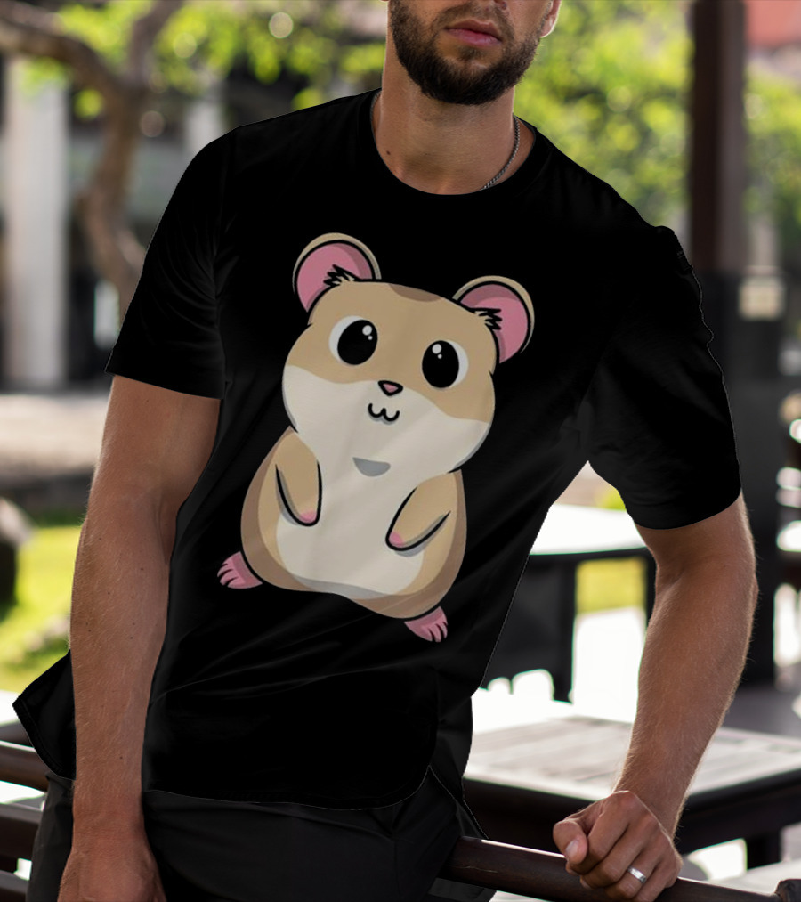 Baby Hamster Cute And Cuddly Rodent Pet Anim Kawaii T-Shirt