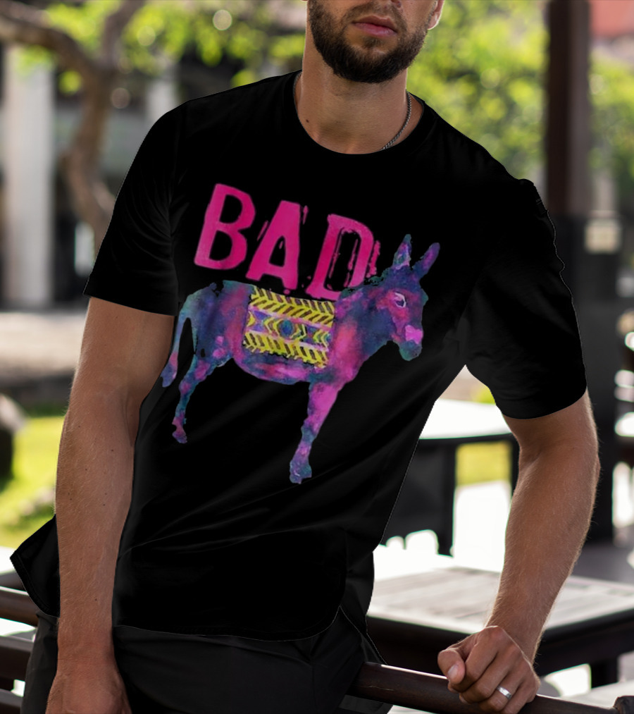 BAD Donkey Neon Abstract T-Shirt