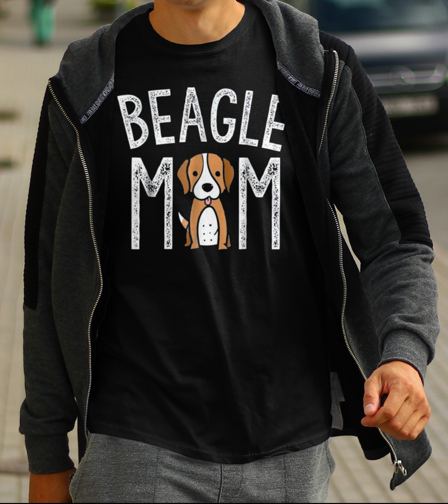 Beagle Mom Beagle Lover Funny Dog T-Shirt