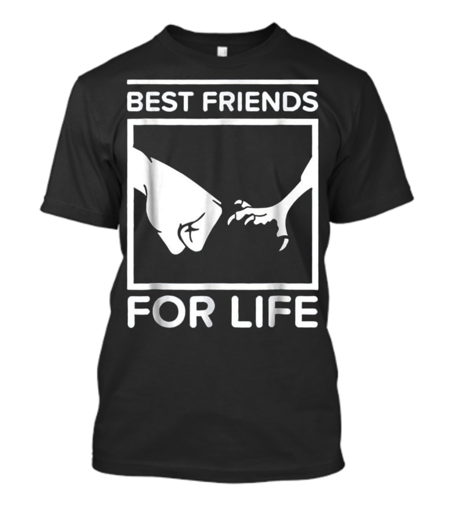 Best Friends For Life Bird Fist Bump T-Shirt