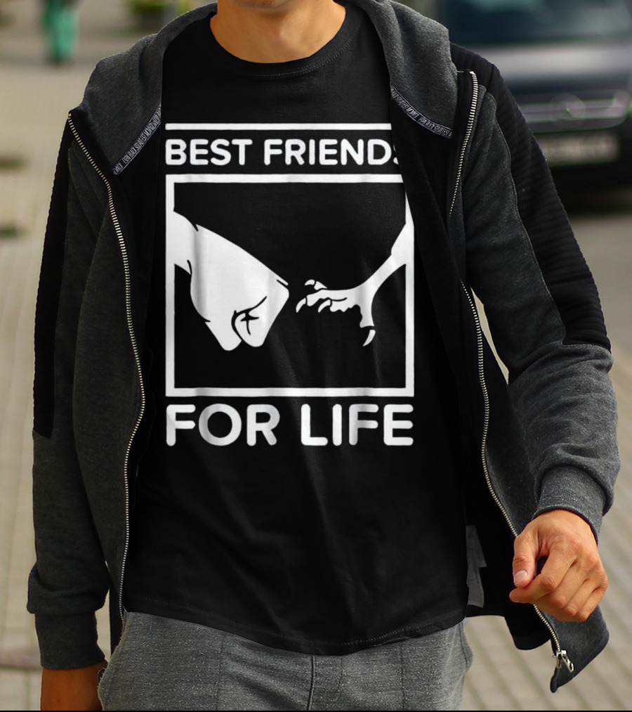 Best Friends For Life Bird Fist Bump T-Shirt