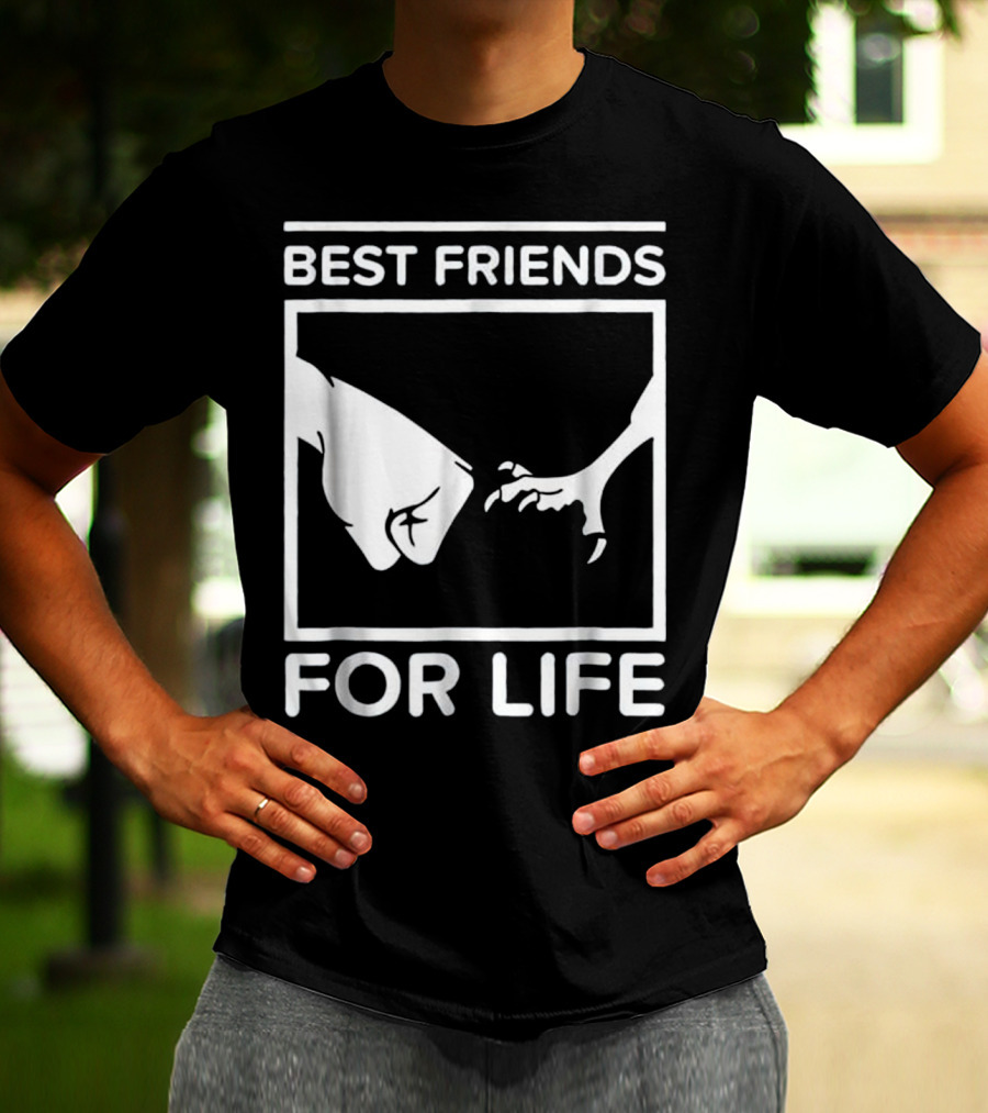 Best Friends For Life Bird Fist Bump T-Shirt
