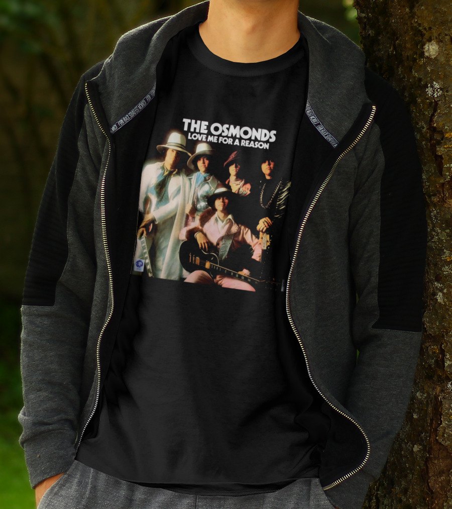 The Osmonds Love Me For A Reason Album Cover Vintage T-Shirt