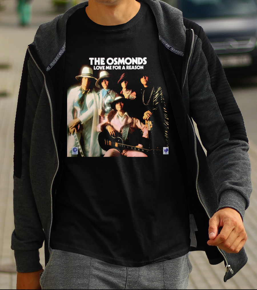 The Osmonds Love Me For A Reason Album Cover Vintage T-Shirt