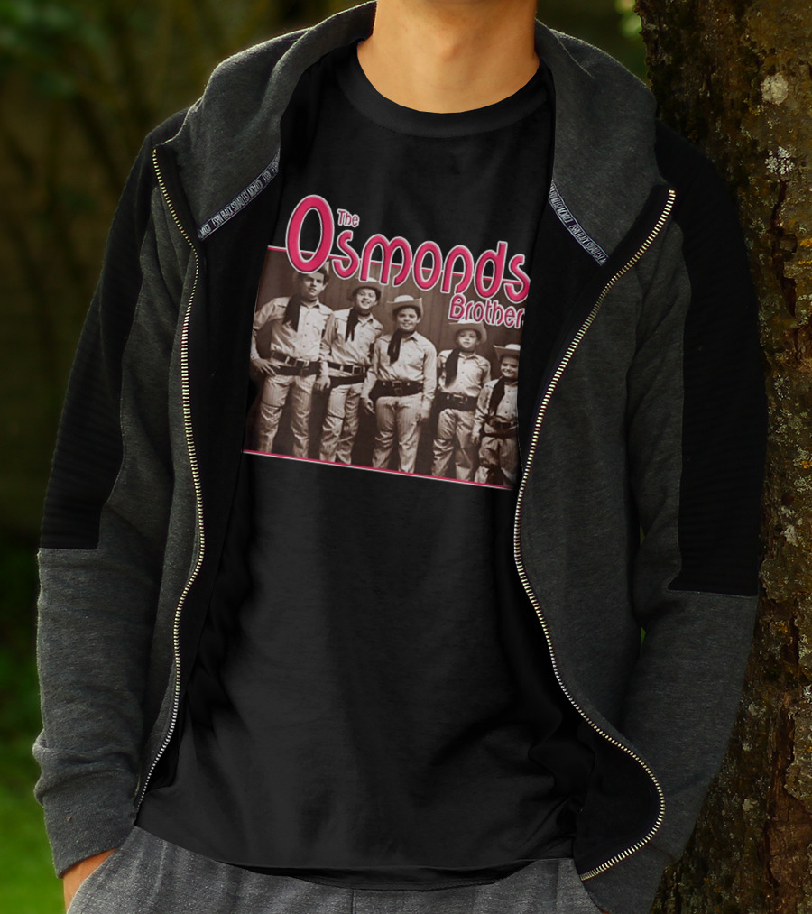 The Osmonds Brothers Vintage Cowboy Outfit Photo T-Shirt