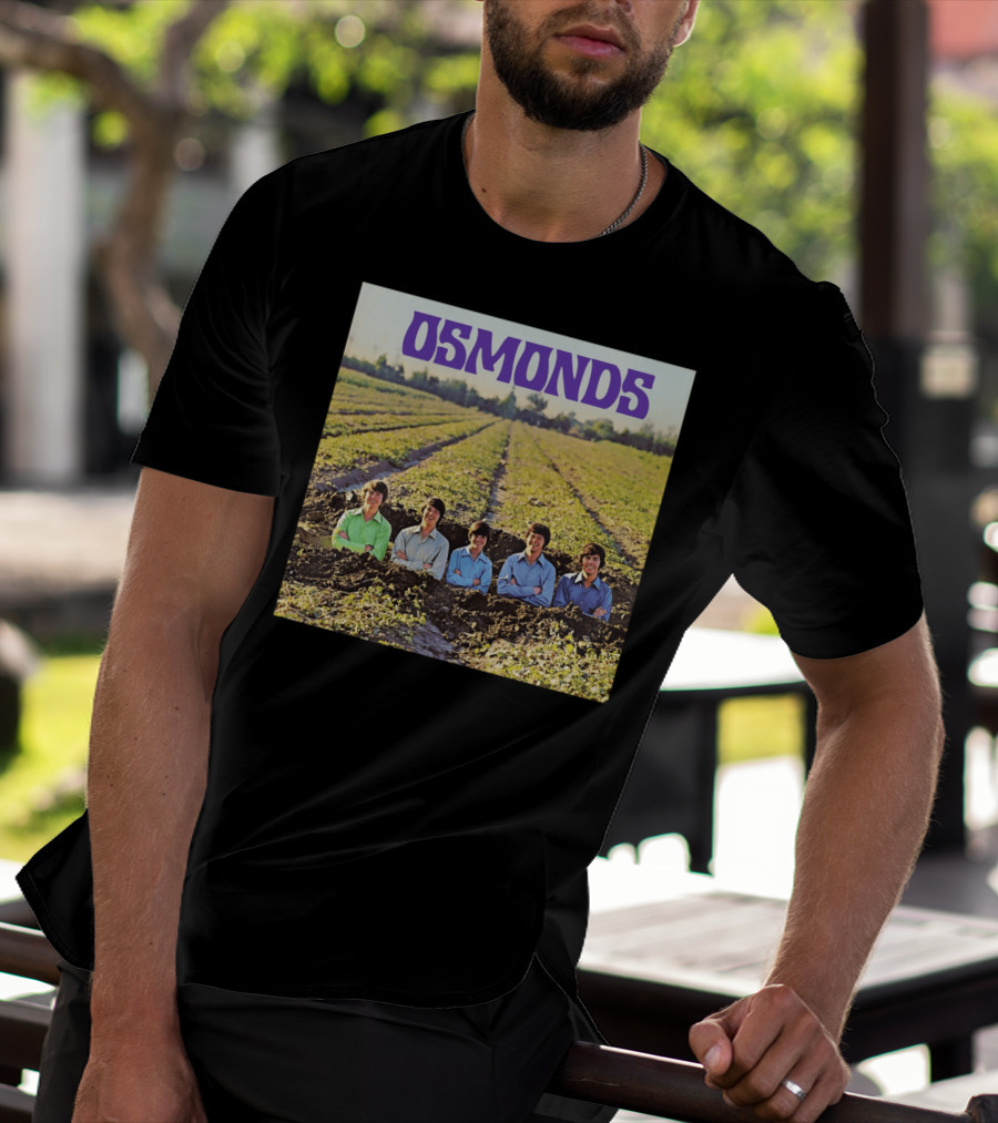 Osmonds Album Cover Field T-Shirt