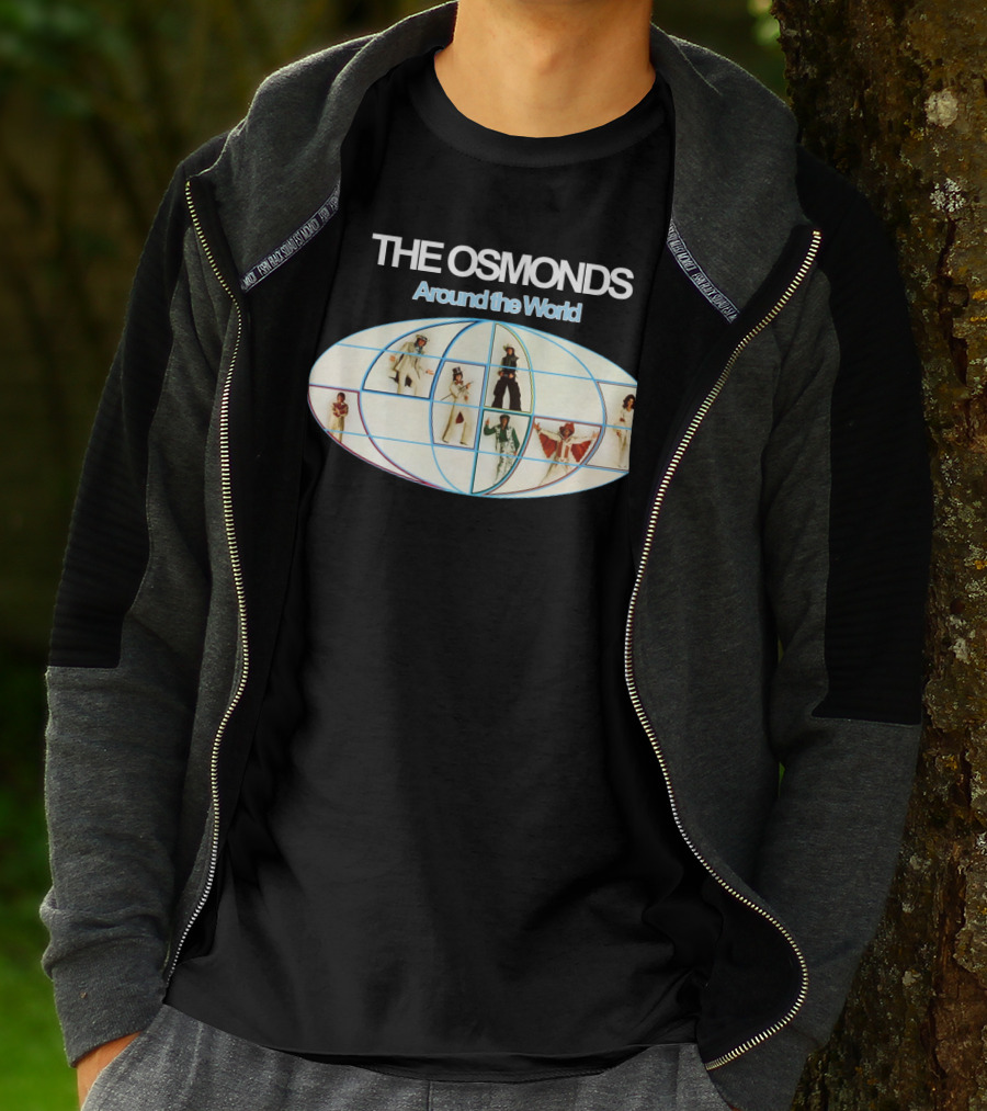 THE OSMONDS Around The World Live In Concert Tour T-Shirt