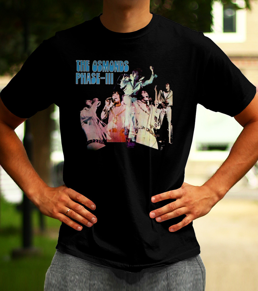 The Osmonds Phase III Concert Performance Montage T-Shirt