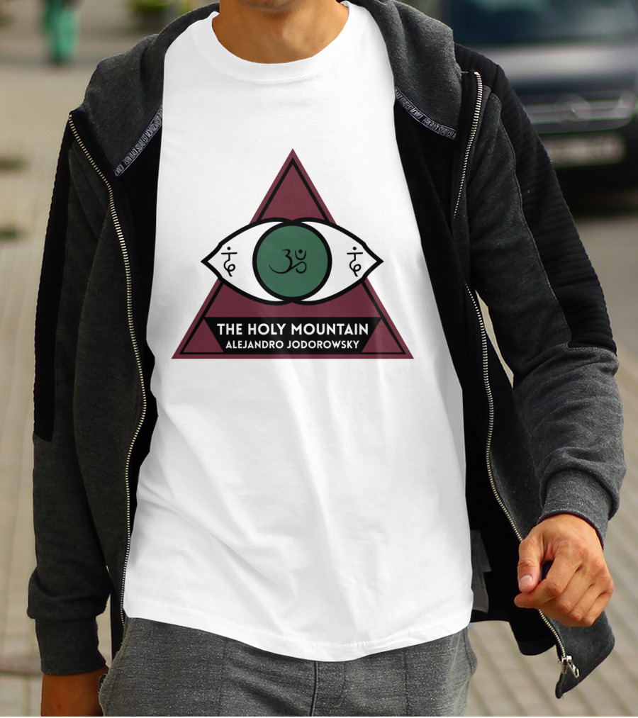 The Holy Mountain Alejandro Jodorowsky Eye Symbol Om Triangle T-Shirt
