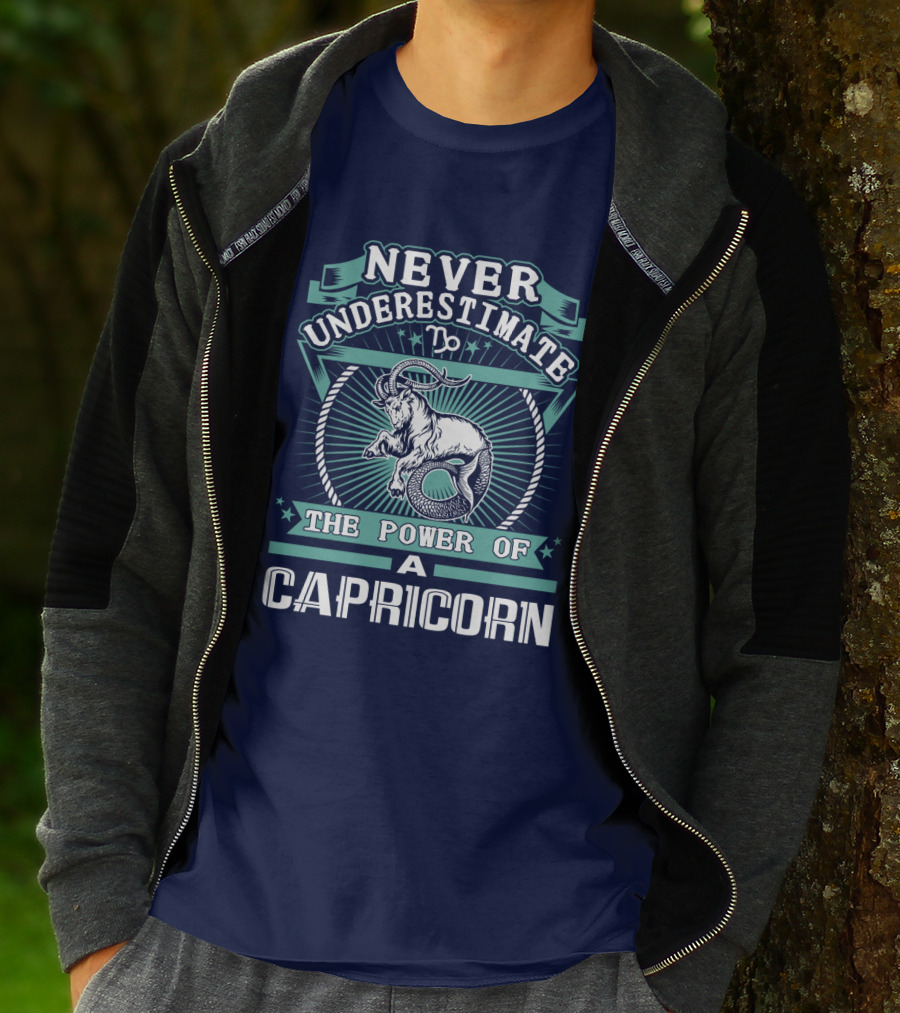 Never Underestimate The Power Of A Capricorn T-Shirt