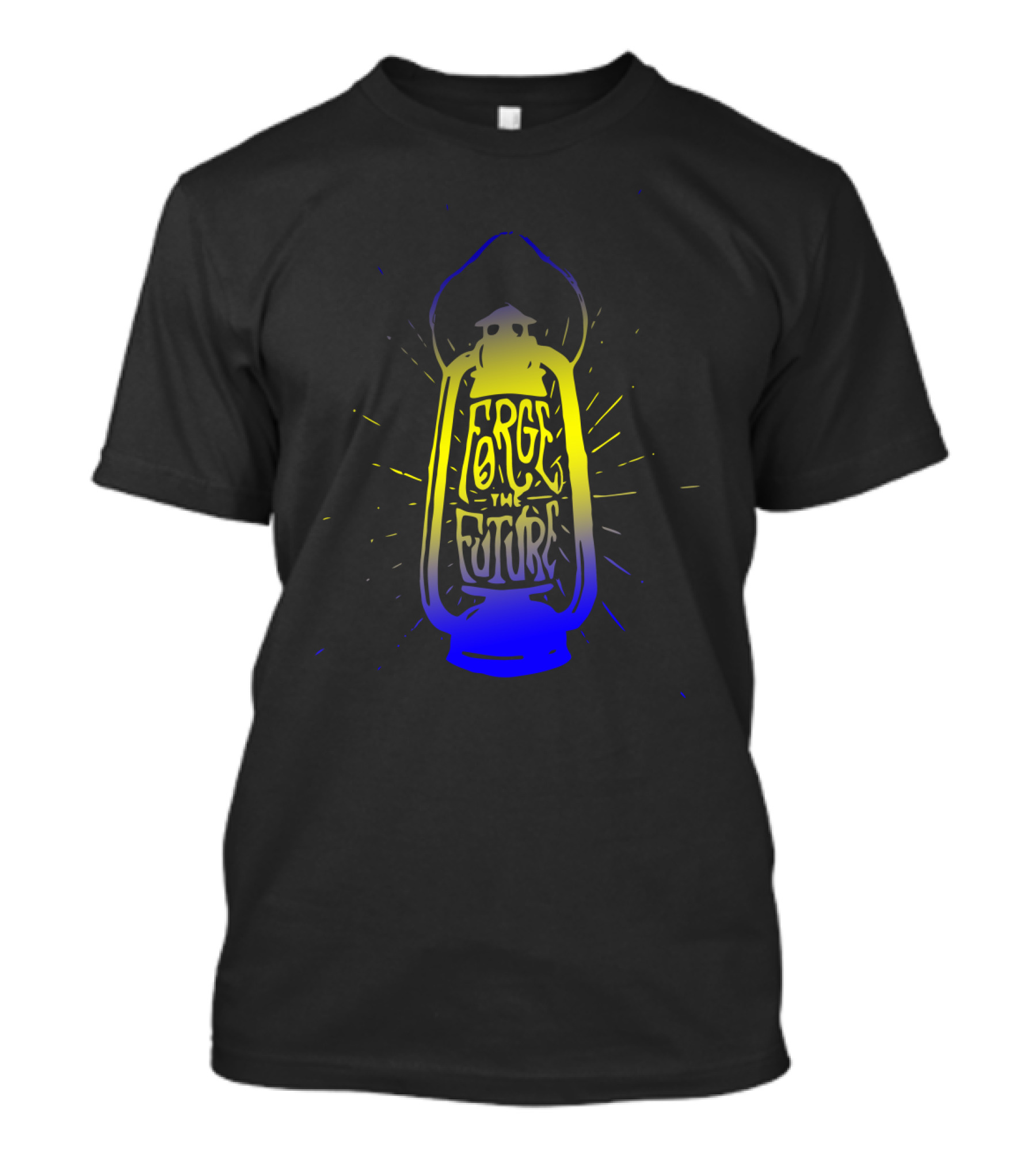 Forge The Future Lantern Stoicism Live Today T-Shirt