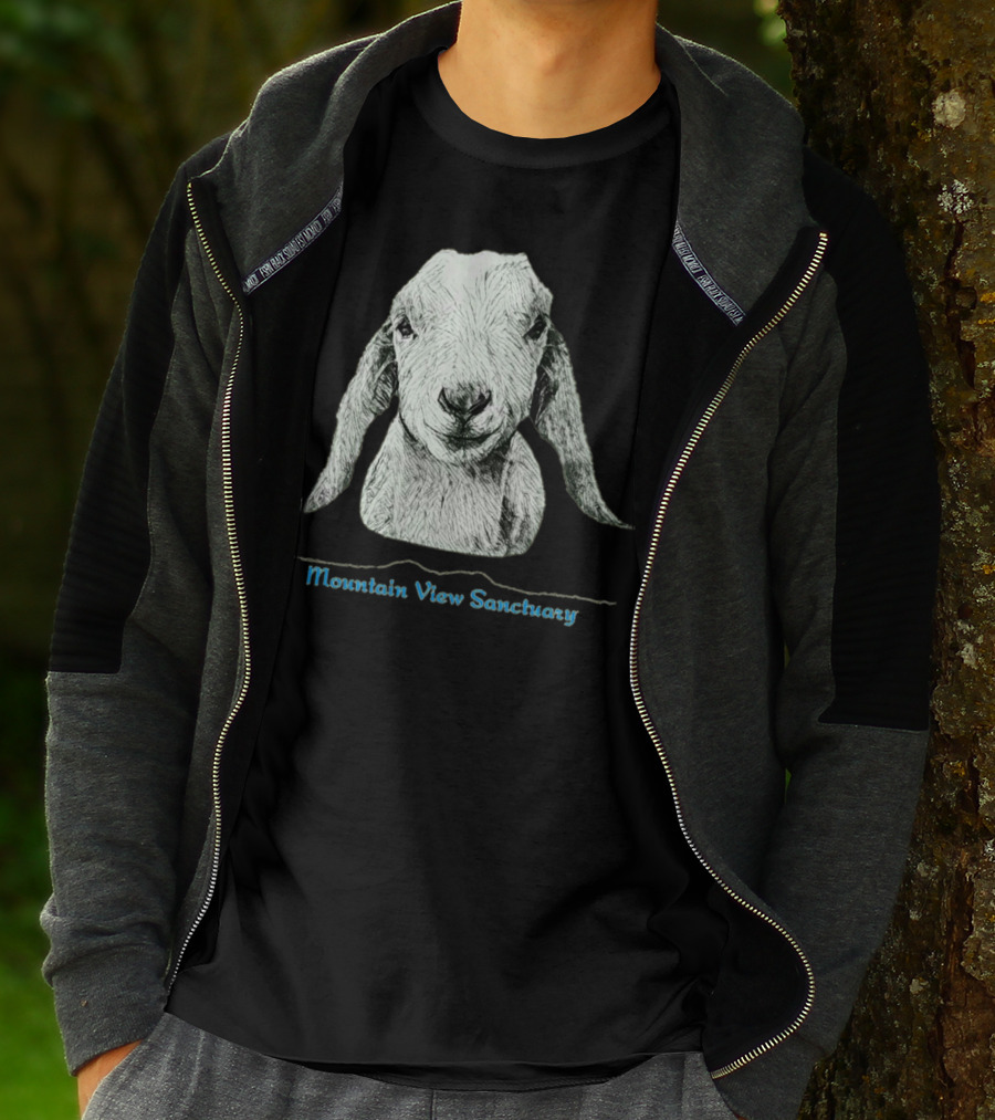 Mountain View Sanctuary Goat T-Shirt