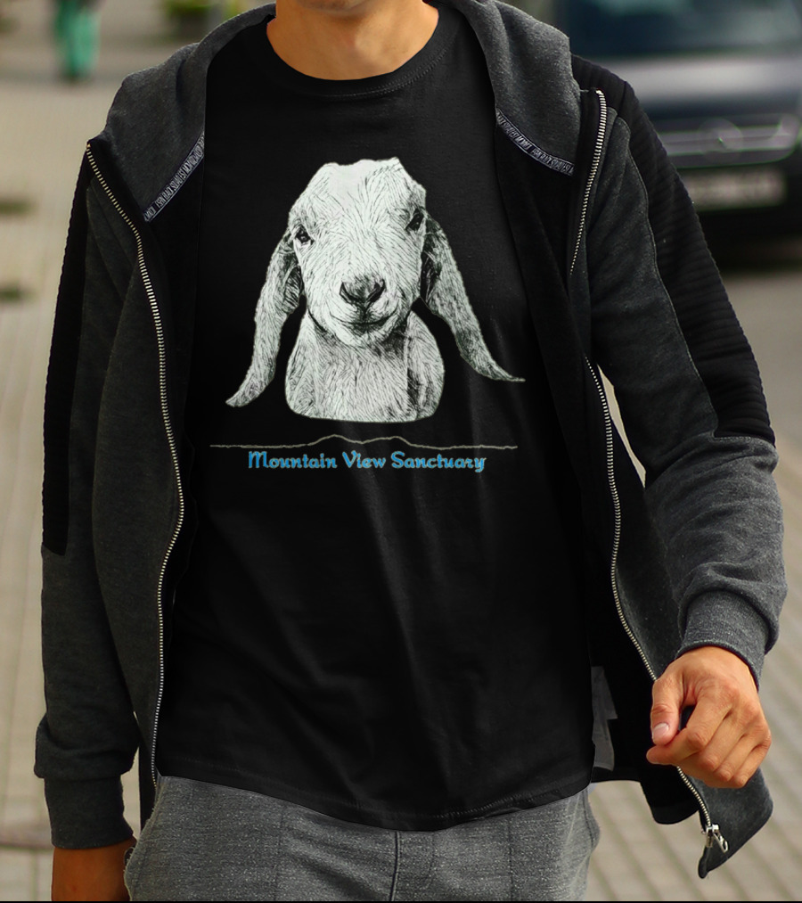 Mountain View Sanctuary Goat T-Shirt