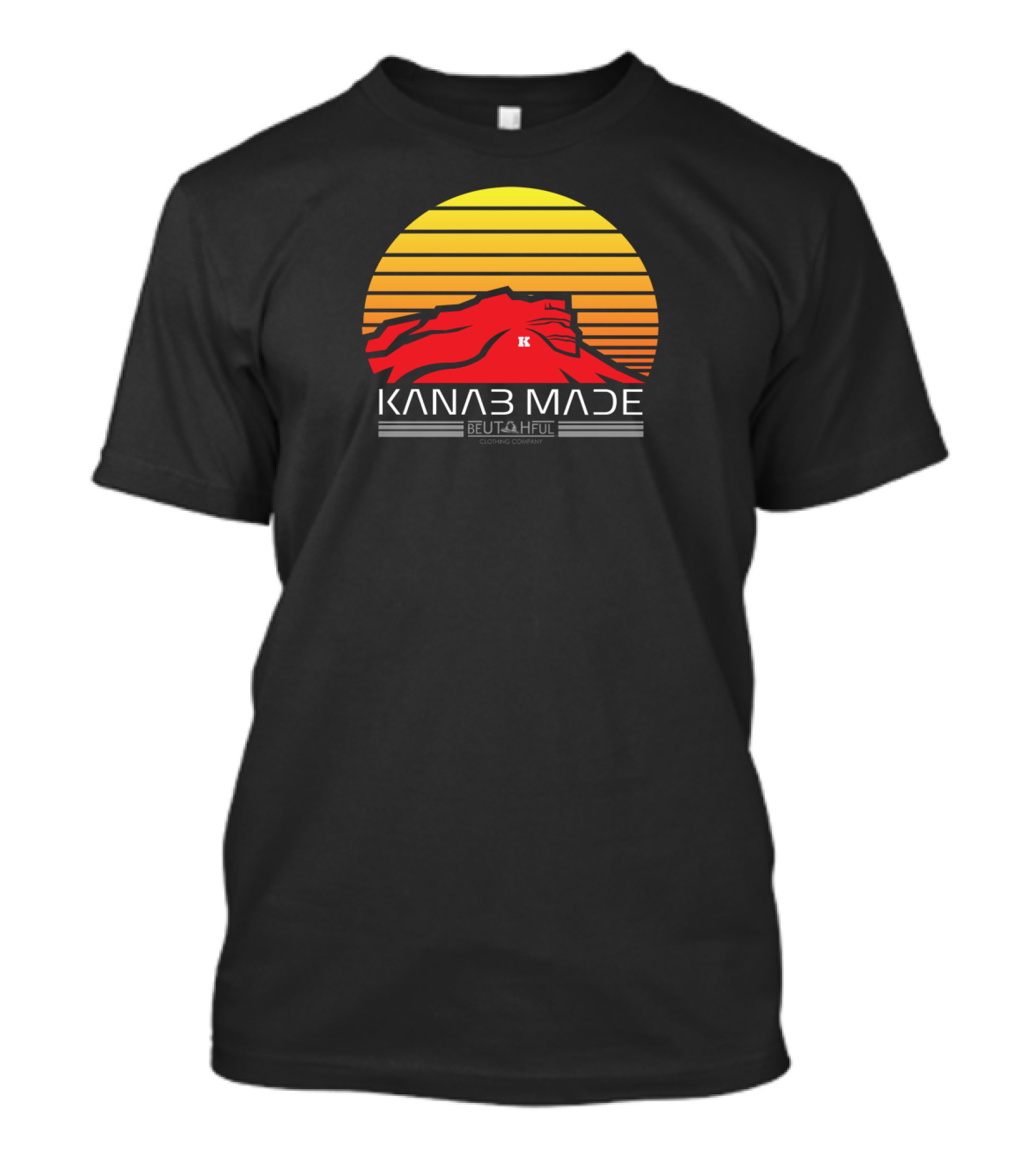 Kanab Made Beautiful Clothing Company Red Mountain Sunset T-Shirt
