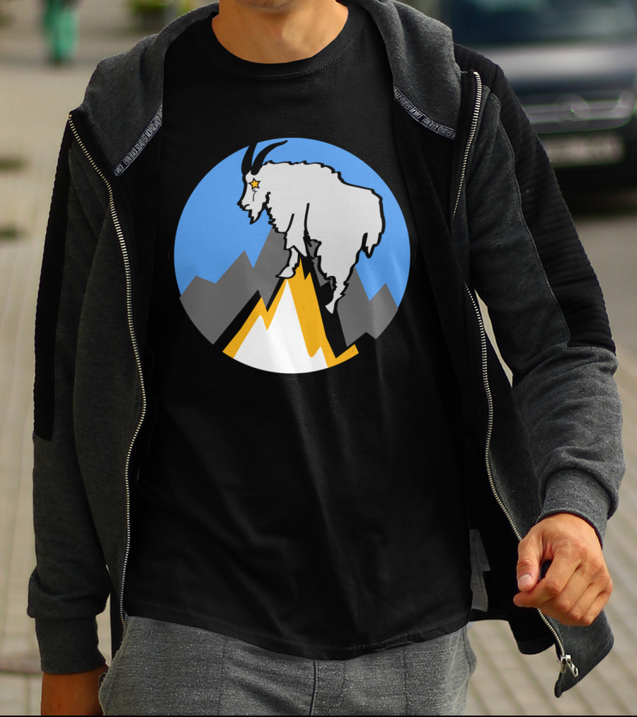 Totes McGoats Mountain Goat Star Icon прыжків на горе T-Shirt