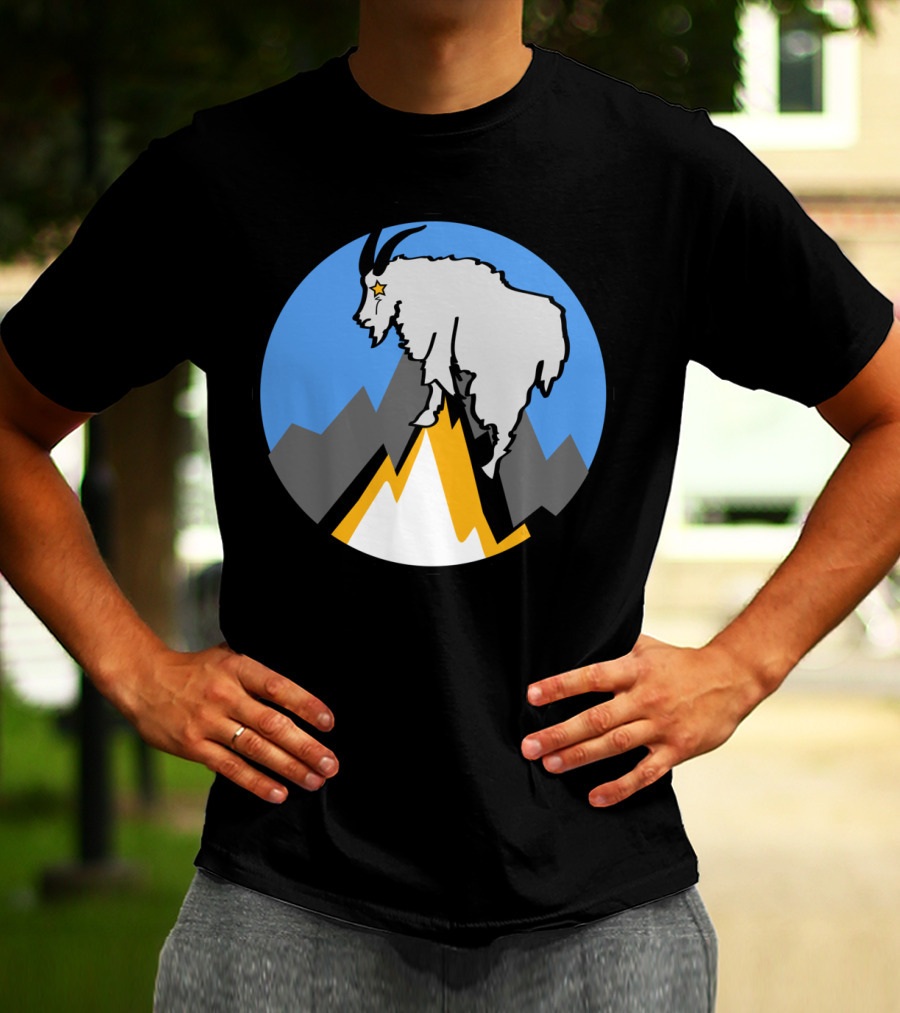 Totes McGoats Mountain Goat Star Icon прыжків на горе T-Shirt