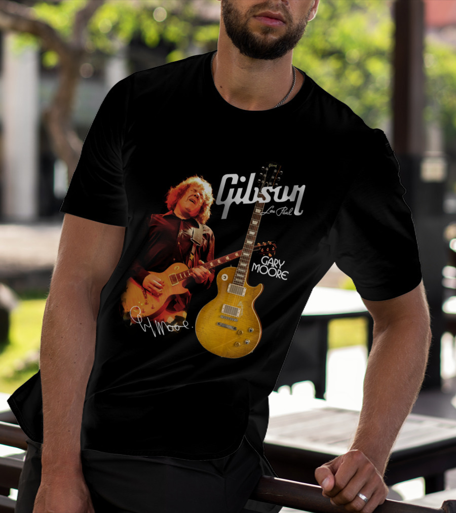 Gary Moore Gibson Les Paul Guitar Signature Series T-Shirt