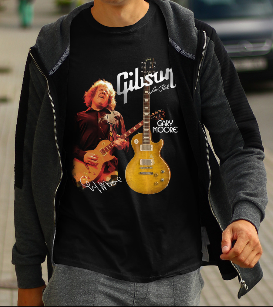 Gary Moore Gibson Les Paul Guitar Signature Series T-Shirt