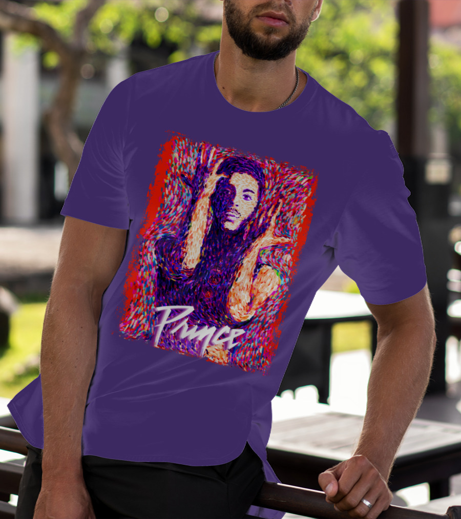 Prince Psychedelic Portrait T-Shirt