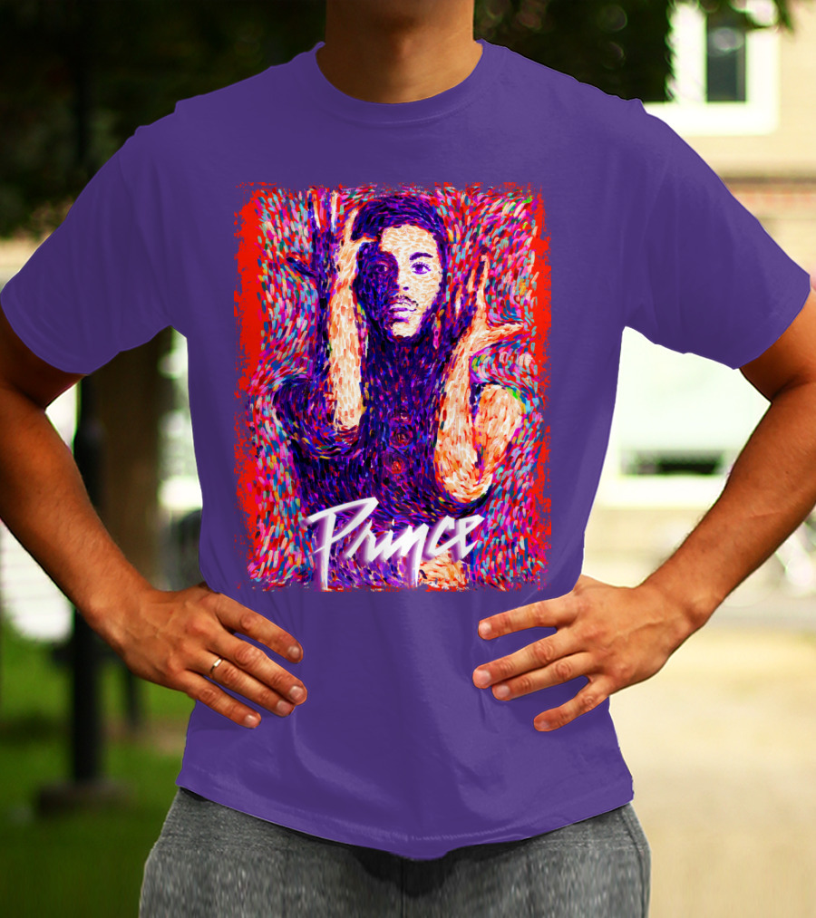Prince Psychedelic Portrait T-Shirt