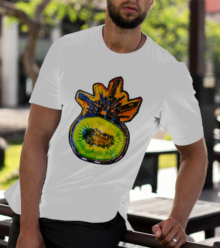 Kiwi City Skyline Fusion With New York Iconic T-Shirt