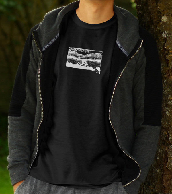 San Diego Biking Adventure In Mountain Landscape T-Shirt