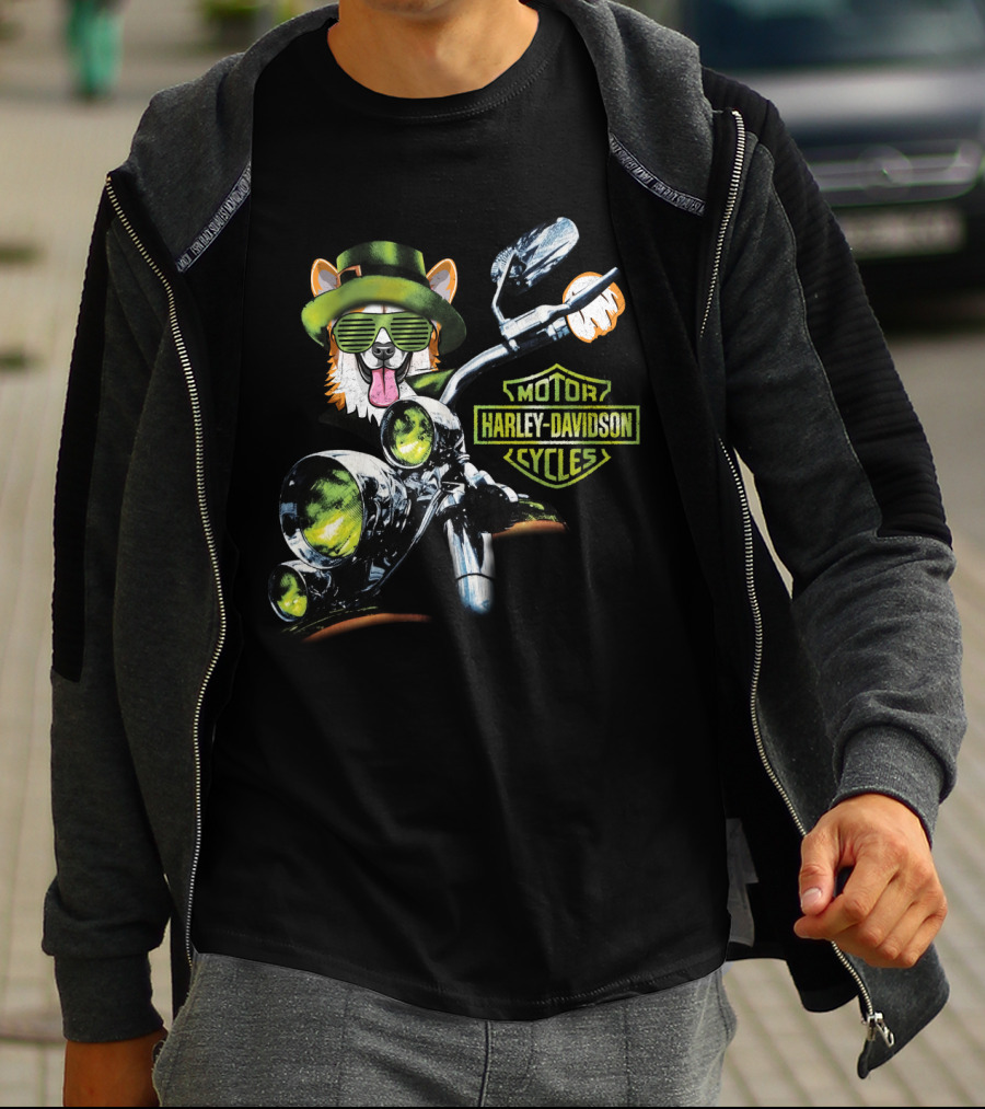 Motor Harley Davidson Cycles Corgi 18Hd T-Shirt