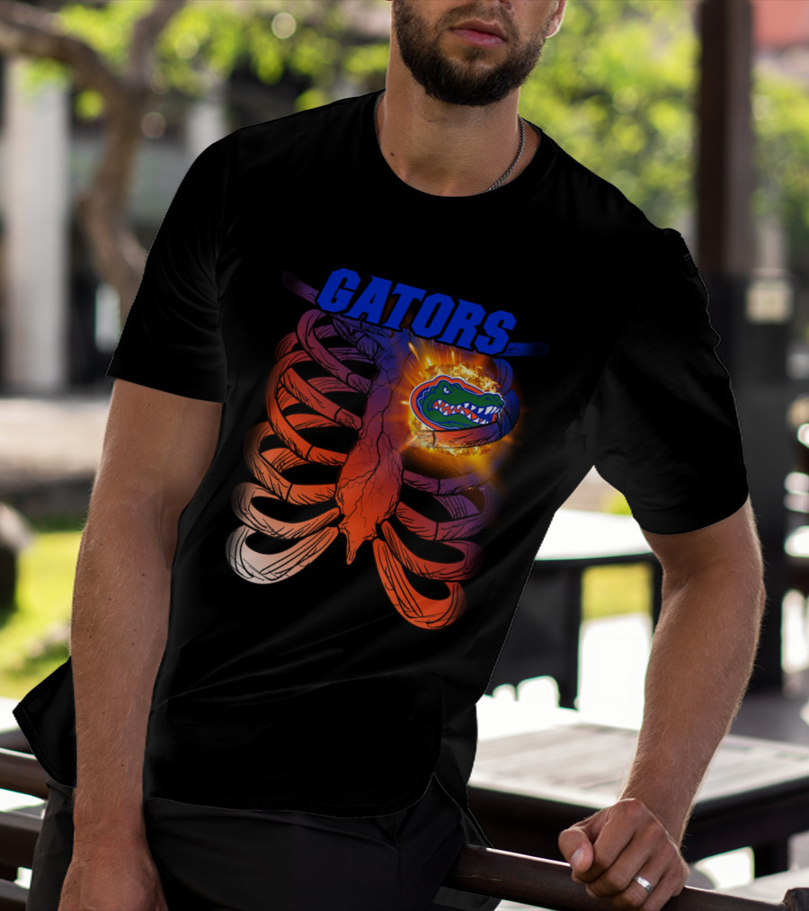 Gators Florida Gators Logo Ribcage T-Shirt
